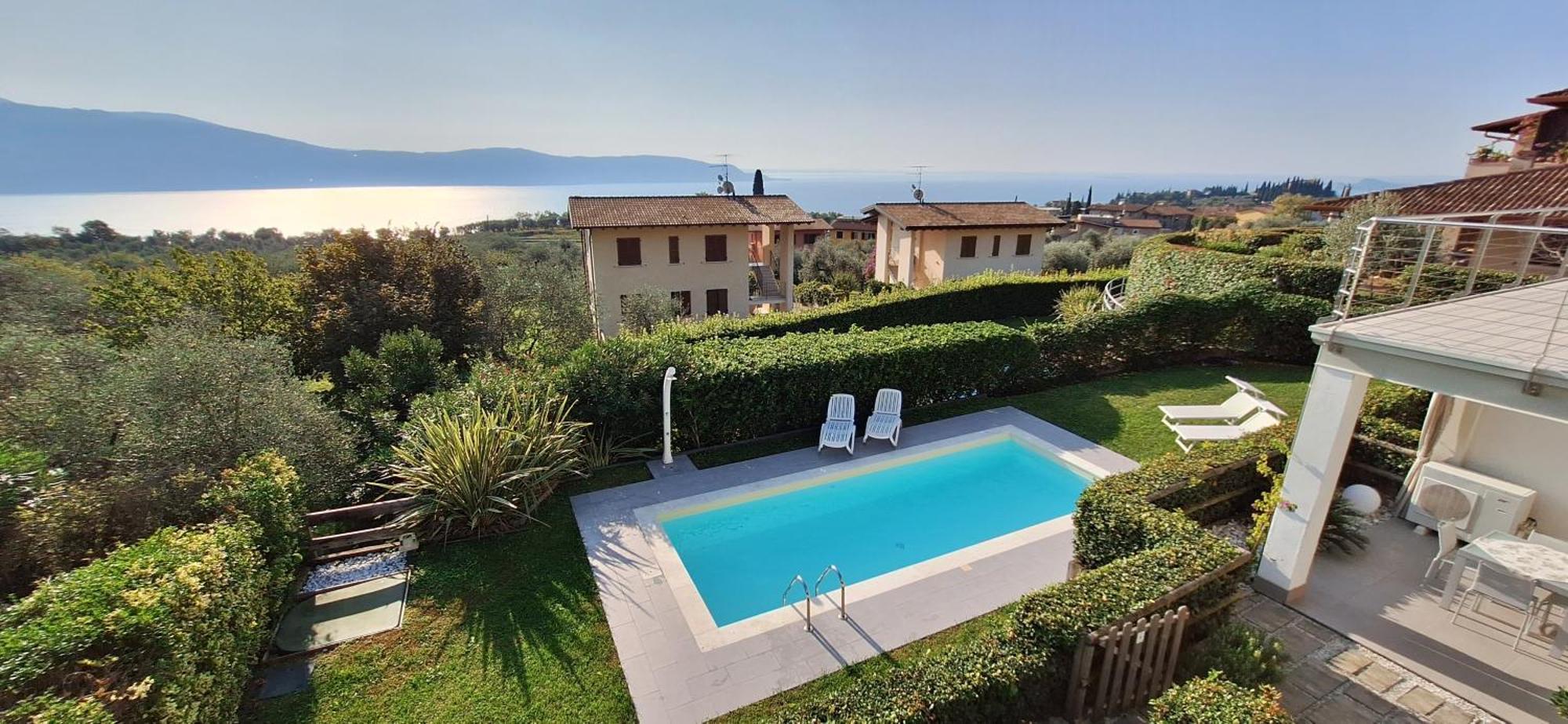 Residence Olivi - Panorama Lake View, Pool, Terrace, Garden, Wifi Toscolano Maderno Extérieur photo
