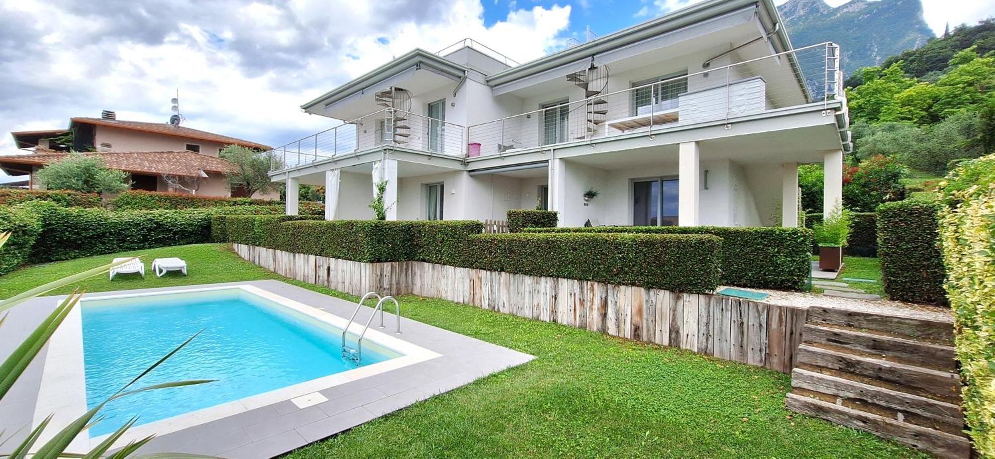 Residence Olivi - Panorama Lake View, Pool, Terrace, Garden, Wifi Toscolano Maderno Extérieur photo
